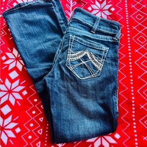 Ariat Women's Boot Cut Jeans in Classic Blue